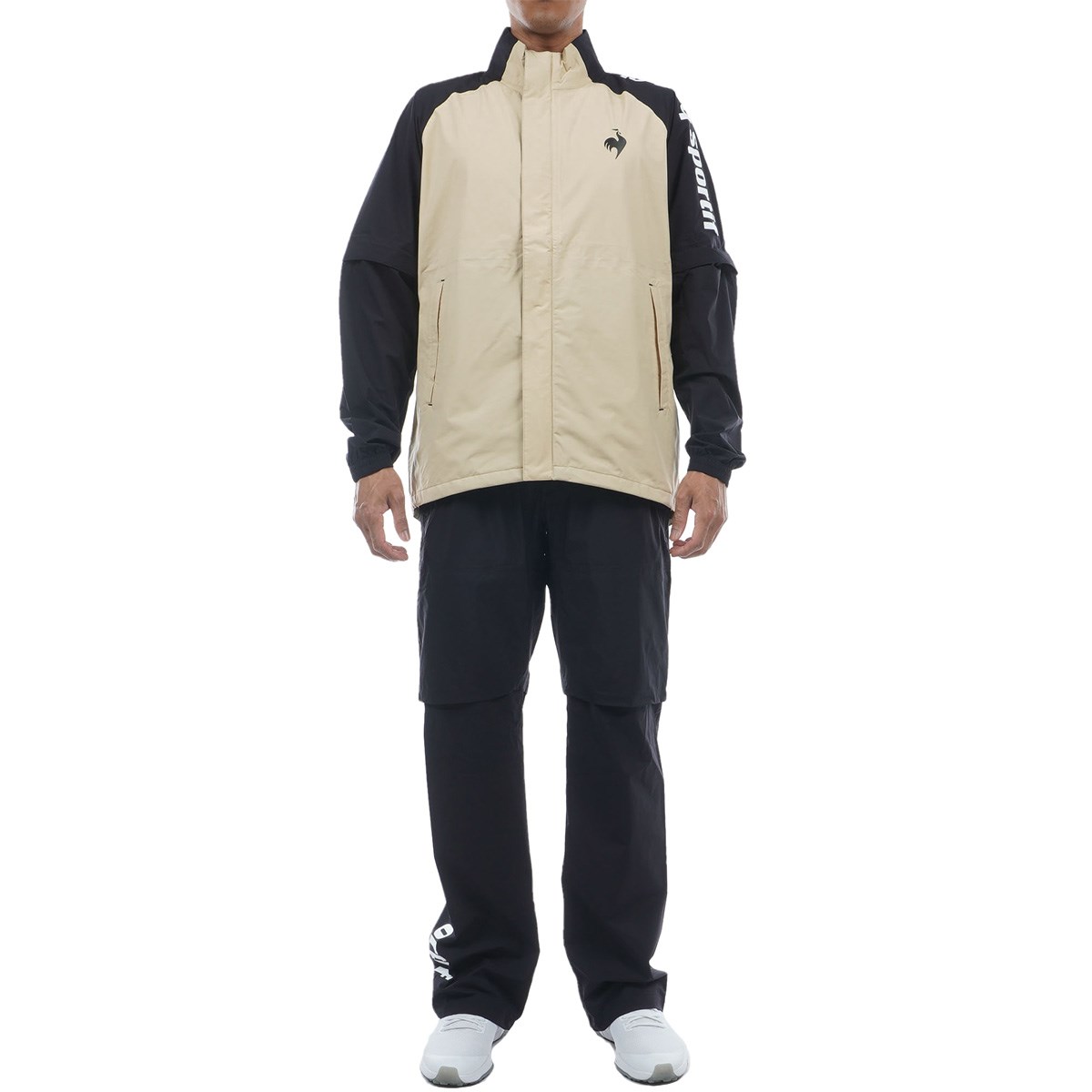 [��ԃ��f��] ���R�b�N�X�|���e�B�t �S���t Le coq sportif GOLF �X�g���b�`�t�H�[�T�[ 2WAY ���C���E�F�A �㉺�Z�b�g �x�[�W�� 00 �����Y