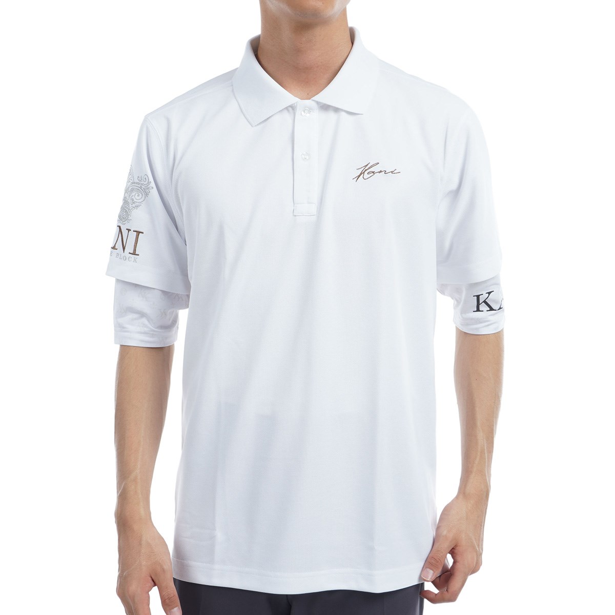 [�l�������܂���] �J�[���J�i�C�S���t KARL KANI GOLF �h���C ���̎q �t�F�C�N���C���[�h MAX �����|���V���c �z���C�g 001 �����Y