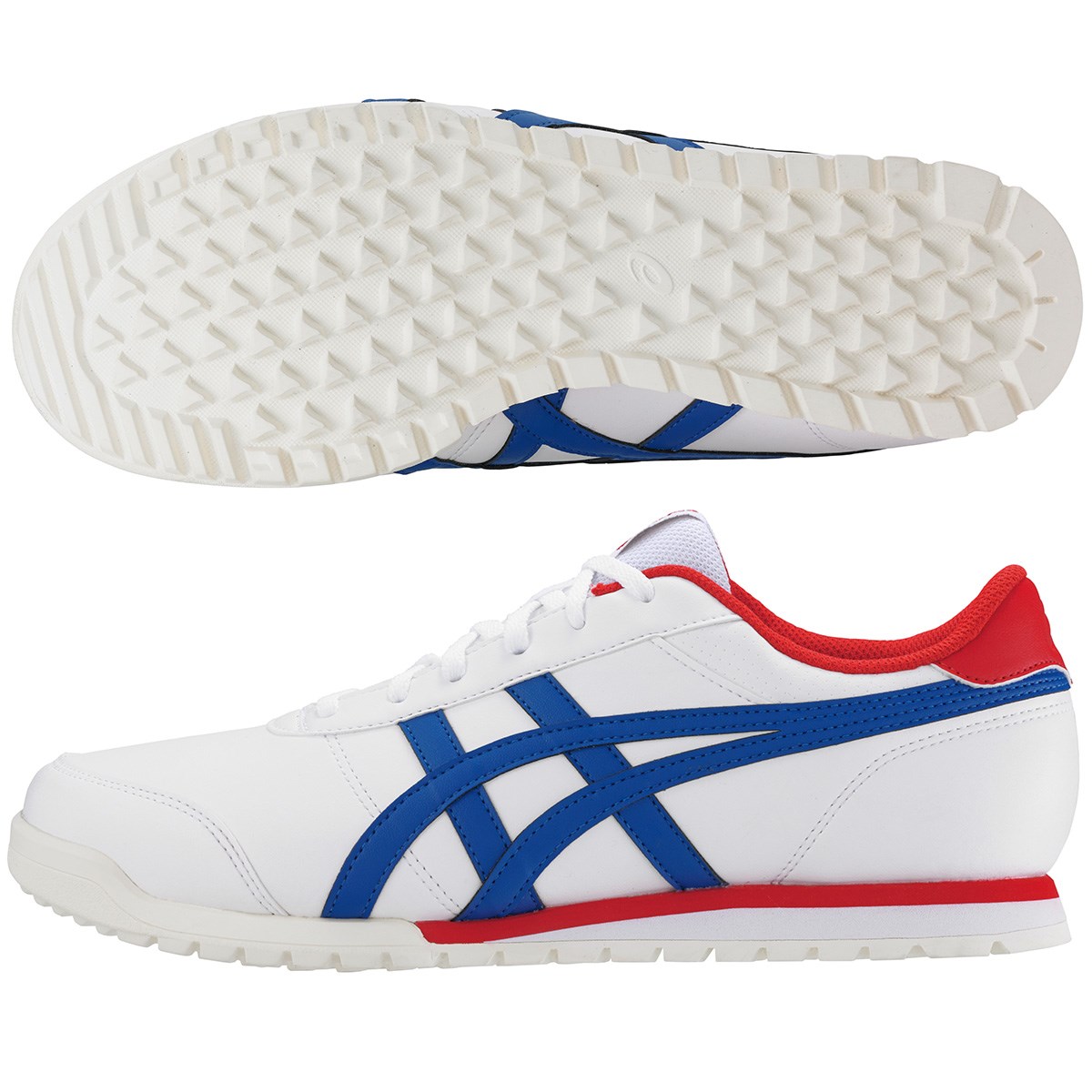 [�݌Ɍ���̂����������i] �A�V�b�N�X ASICS GEL-PRESHOT CLASSIC4 �S���t�V���[�Y �z���C�g�^�c�i�u���[ 100 �S���t