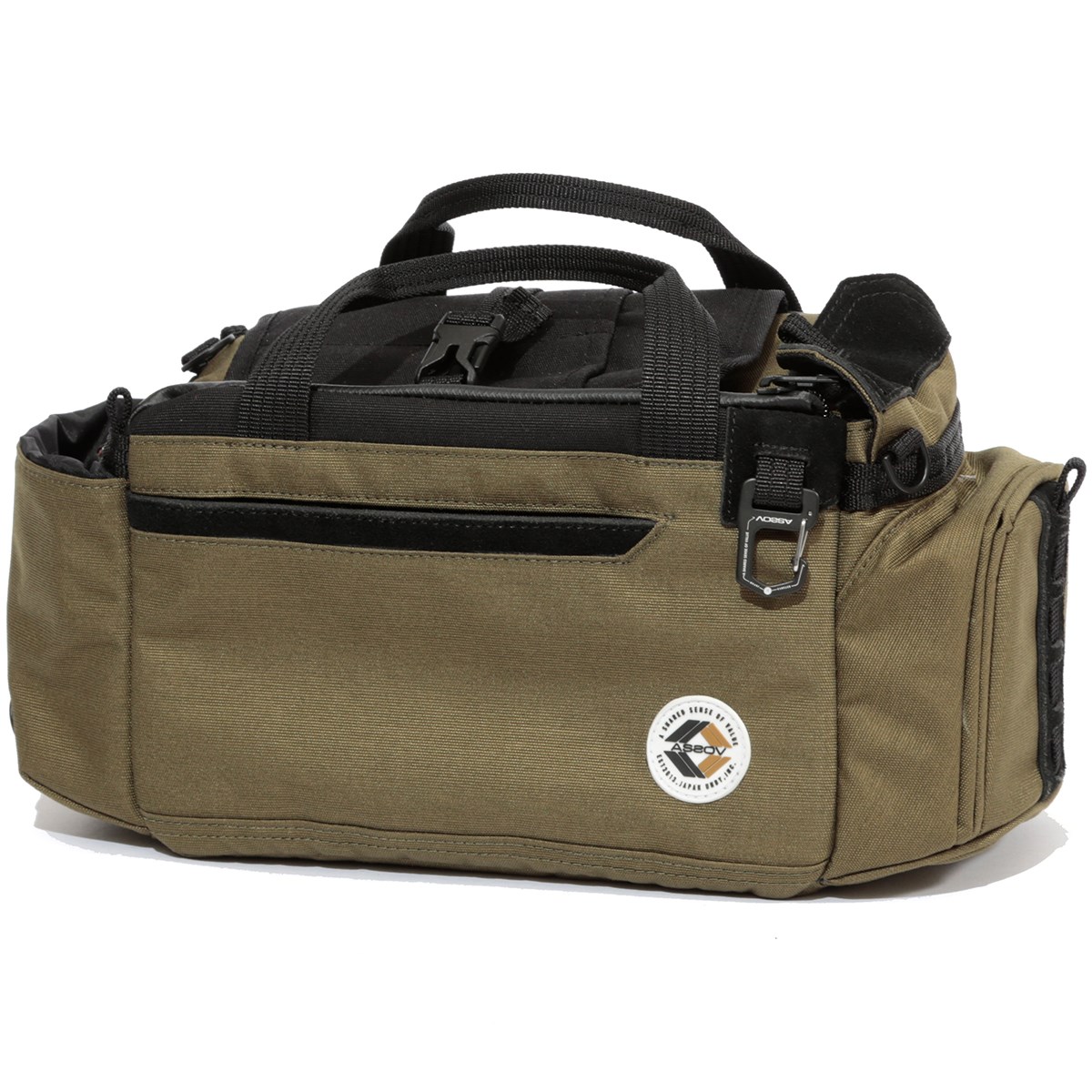 [��ԃ��f��] �A�b�\�u�S���t AS2OV GOLF CORDURA FINE TEX �V�����_�[�o�b�O �J�[�L 65 �����Y