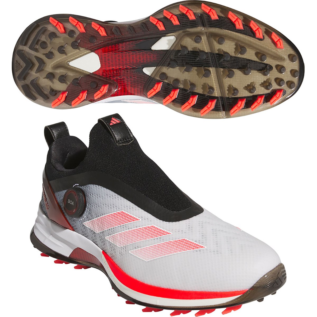 [�݌Ɍ���̂����������i] �A�f�B�_�X Adidas �A�f�B�[�� �[�b�h�W�[ 25 �{�A �V���[�Y �t�b�g�E�F�A�z���C�g�^���V�b�h���b�h�^�R�A�u���b�N �����Y