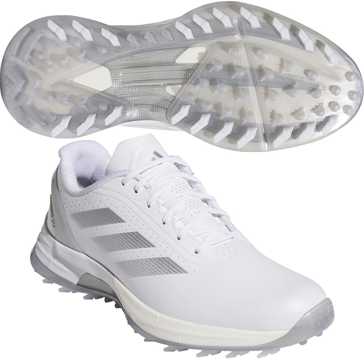 [�݌Ɍ���̂����������i] �A�f�B�_�X Adidas �A�f�B�[�� �[�b�h�W�[ 25 �V���[�Y �t�b�g�E�F�A�z���C�g�^�V���o�[���^���b�N�^�O���[�c�[ ���f�B�[�X