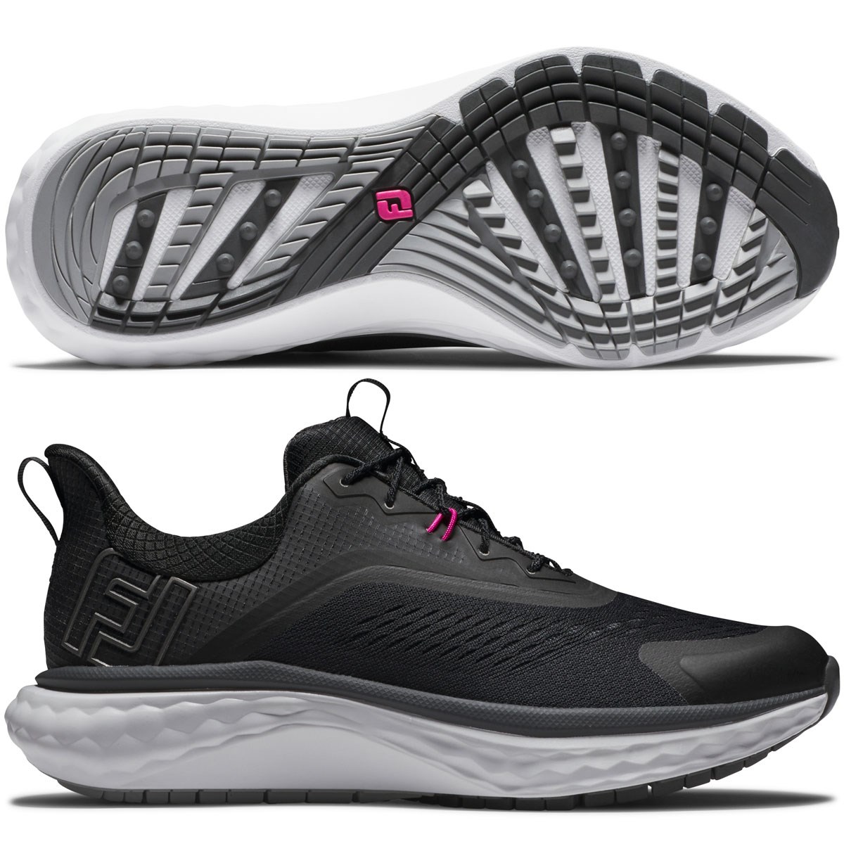 [2025�N���f��] �t�b�g�W���C Foot Joy �N�I���^�� ���[�X �V���[�Y �u���b�N�^�z���C�g ���f�B�[�X