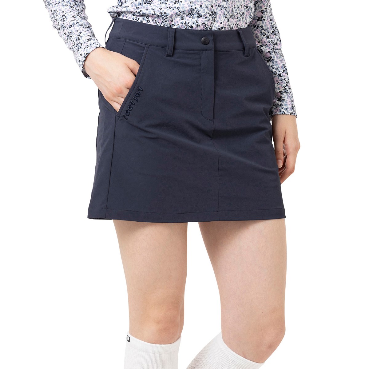 [�݌Ɍ���̂����������i] �t�b�g�W���C Foot Joy �X�g���b�` 2�d�D�X�J�[�g �_�[�N�l�C�r�[ ���f�B�[�X