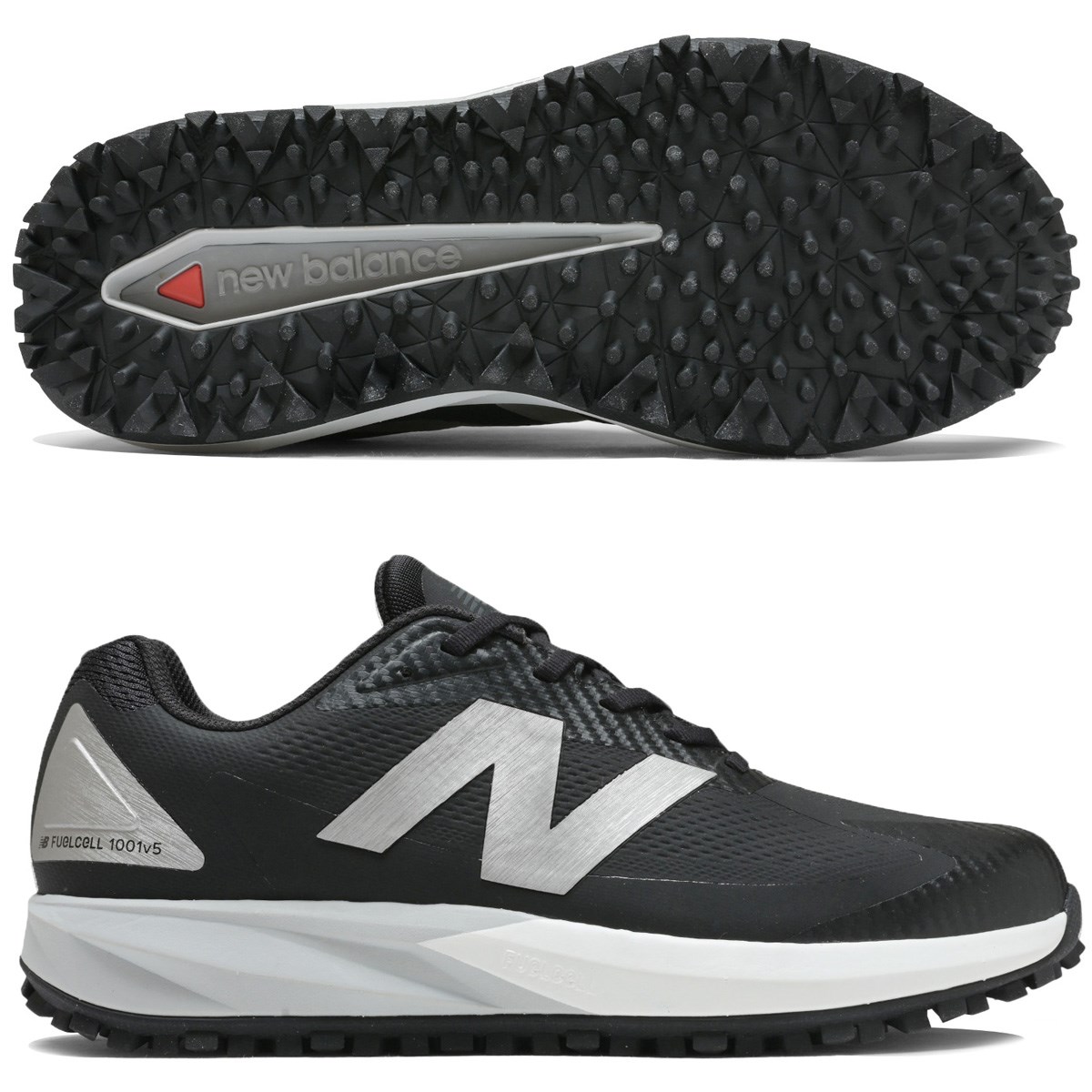 [2025�N���f��] �j���[�o�����X New Balance Golf �X�p�C�N���X FuelCell 1001 v5 UG1001E5 �V���[�Y �u���b�N �S���t