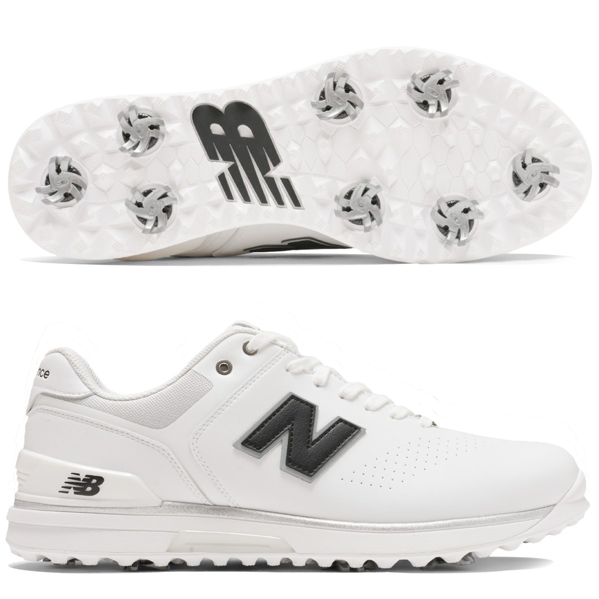 [2025�N���f��] �j���[�o�����X New Balance Golf �X�p�C�N FuelCell 3000 v1 UG3000F �V���[�Y �z���C�g�^�u���b�N �S���t