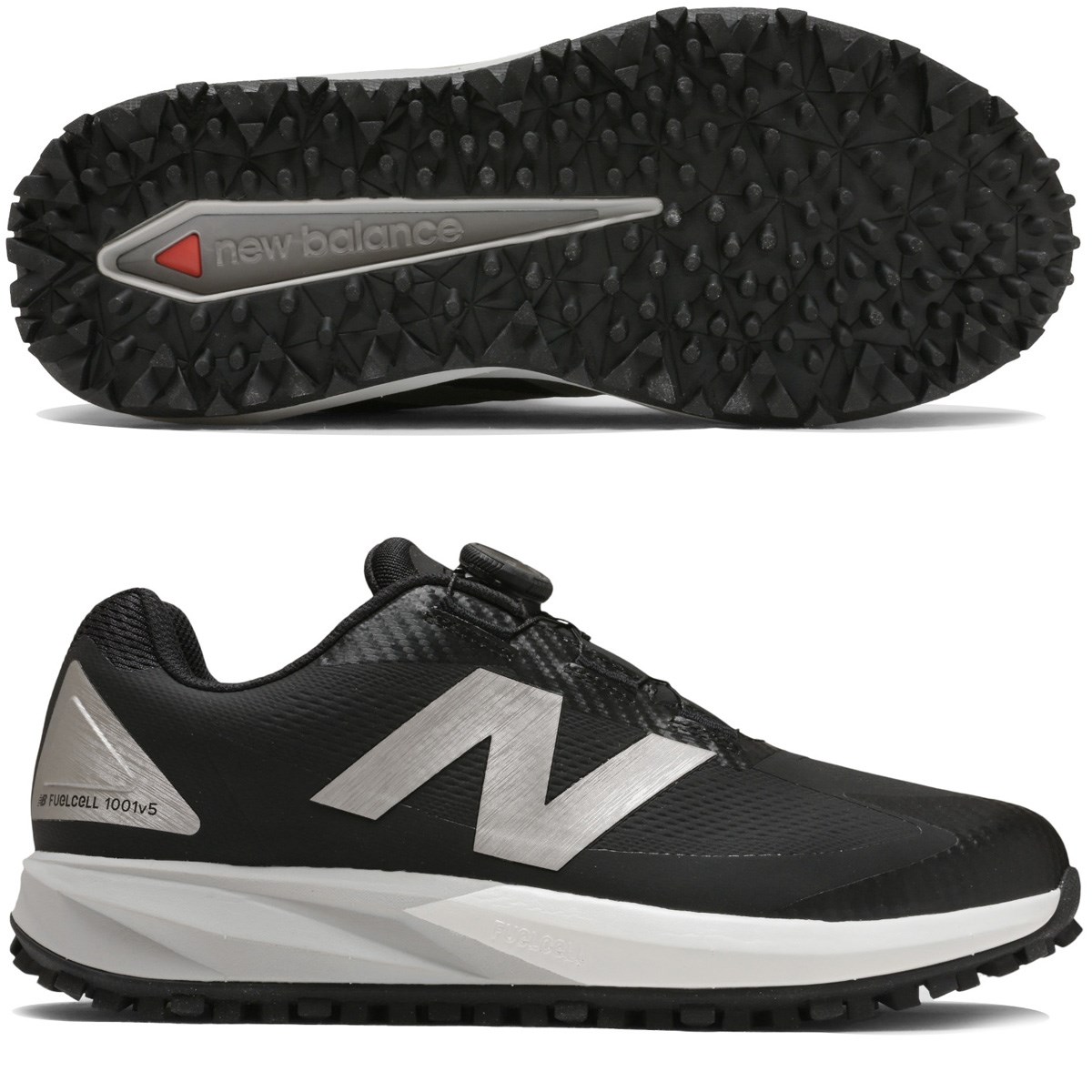 [2025�N���f��] �j���[�o�����X New Balance Golf �X�p�C�N���X FuelCell 1001 v5 BOA(R) UGB1001E �V���[�Y �u���b�N �S���t