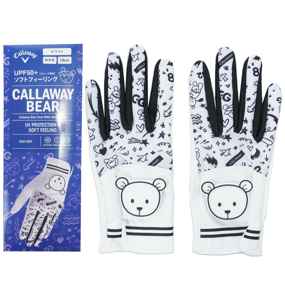 [2026�N���f��] �L�����E�F�C�S���t Callaway Golf Bear Dual JM �O���[�u ����p �z���C�g ���f�B�[�X