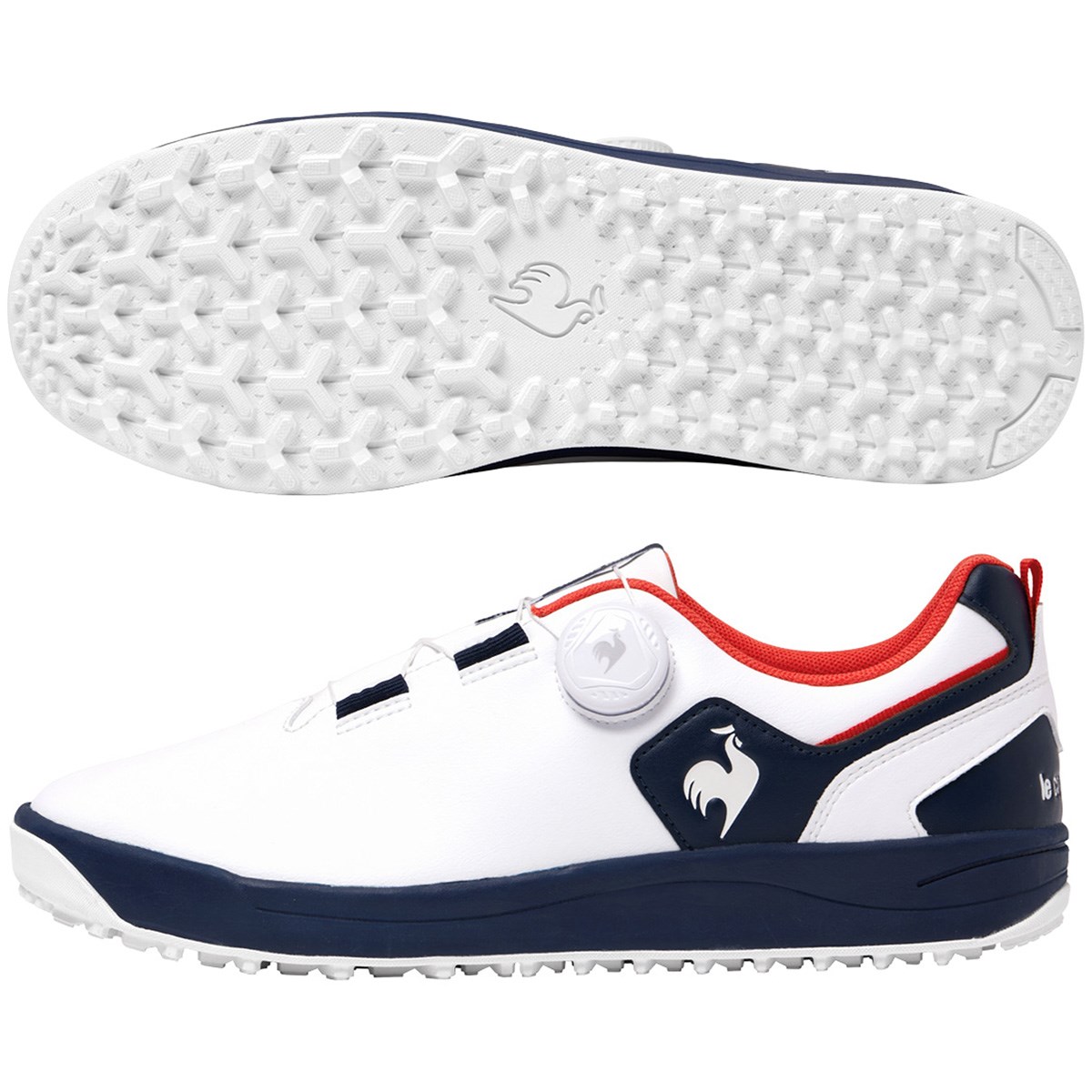 [2026�N���f��] ���R�b�N�X�|���e�B�t �S���t Le coq sportif GOLF �u�����e �X�p�C�N���X �_�C���� �V���[�Y �l�C�r�[�^�z���C�g �S���t