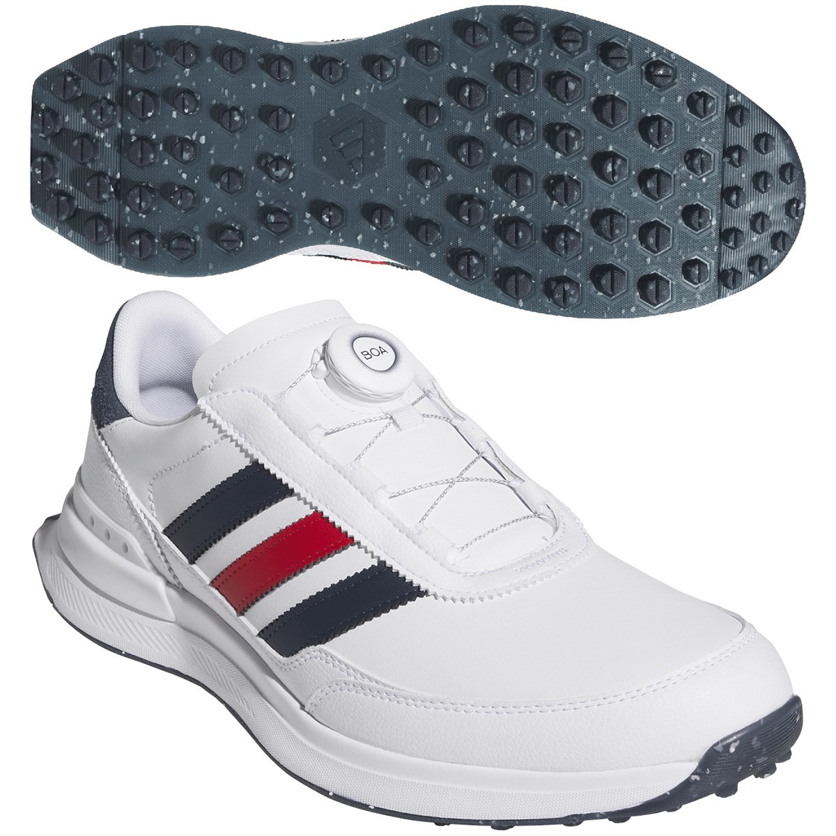 [2026�N���f��] �A�f�B�_�X Adidas S2G 26 �{�A �V���[�Y �t�b�g�E�F�A�z���C�g�^�J���b�W�l�C�r�[�^�x�^�[�X�J�[���b�g �����Y
