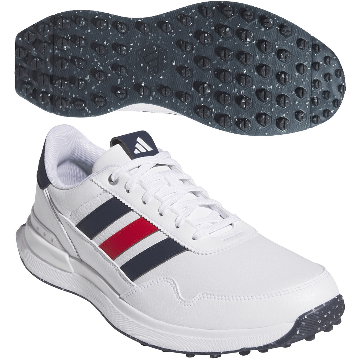 [2026�N���f��] �A�f�B�_�X Adidas S2G 26 ���U�[ �V���[�Y �t�b�g�E�F�A�z���C�g�^�J���b�W�l�C�r�[�^�x�^�[�X�J�[���b�g �����Y