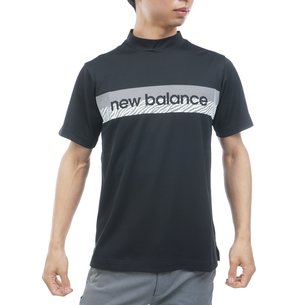 [2026�N�t�ă��f��] �j���[�o�����X New Balance �X�N�G�A���o�[�X �X�g���b�`�������b�N�l�b�N�v���I�[�o�[ �u���b�N 010 �����Y