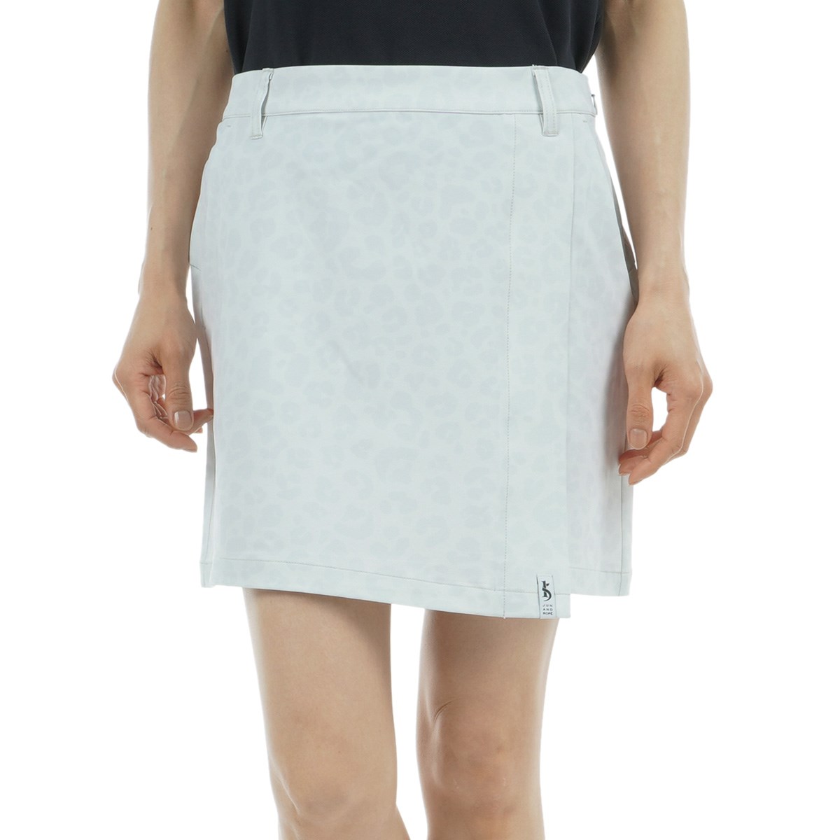 [75%OFF �݌Ɍ���̂����������i] �W���� �A���h ���y JUN & ROPE �A�j�}���� ���b�v���X�g���b�`�X�J�[�g �O���[ 07 ���f�B�[�X