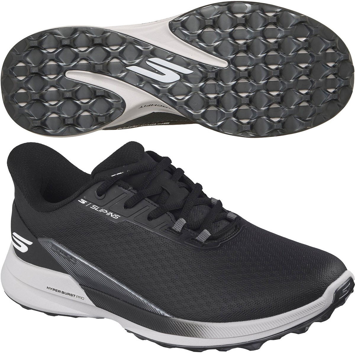 [2026�N���f��] �X�P�b�`���[�Y SKECHERS PURE SI �S���t�V���[�Y �u���b�N �����Y