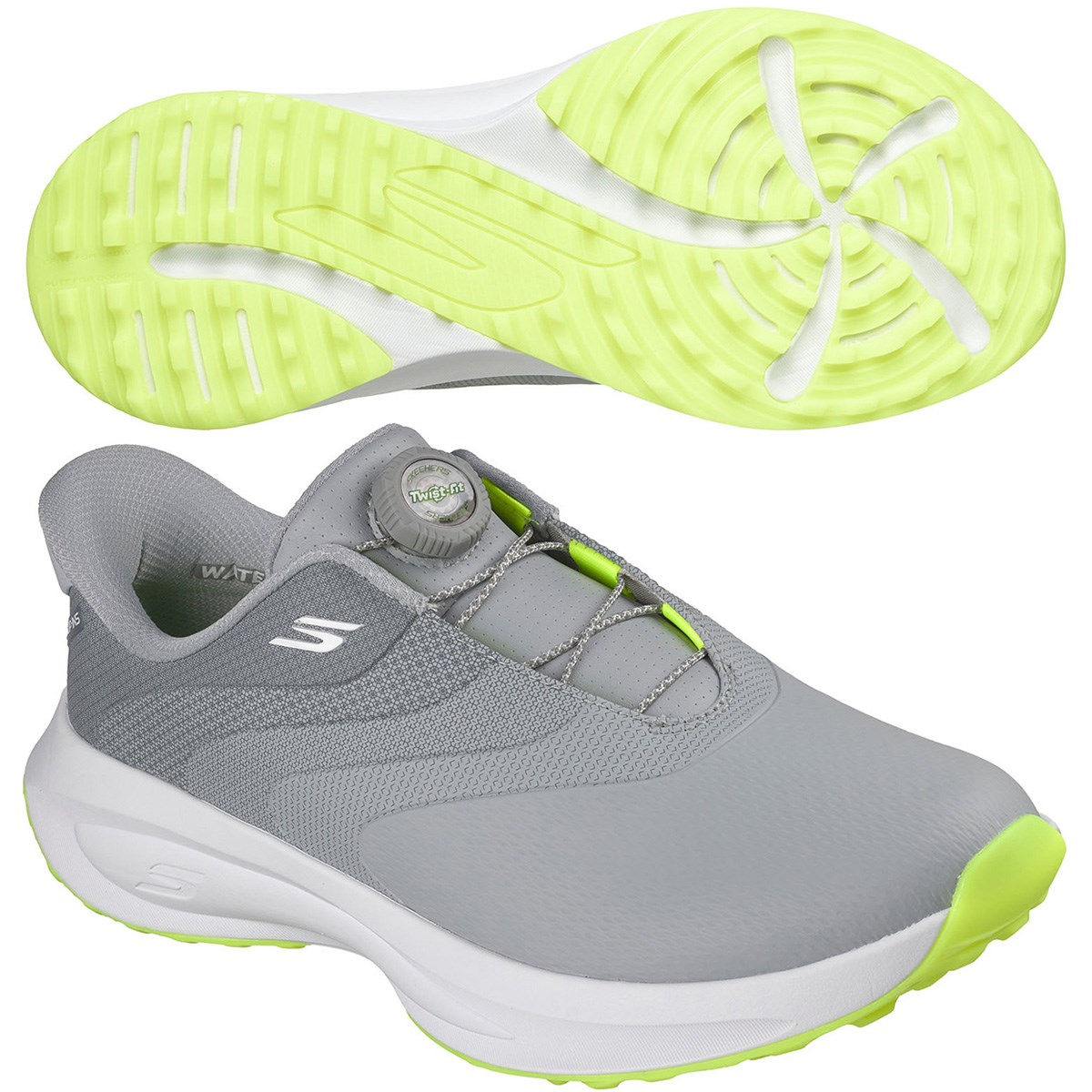 [2026�N���f��] �X�P�b�`���[�Y SKECHERS FLOW SI-TWIST �S���t�V���[�Y �O���[ �����Y