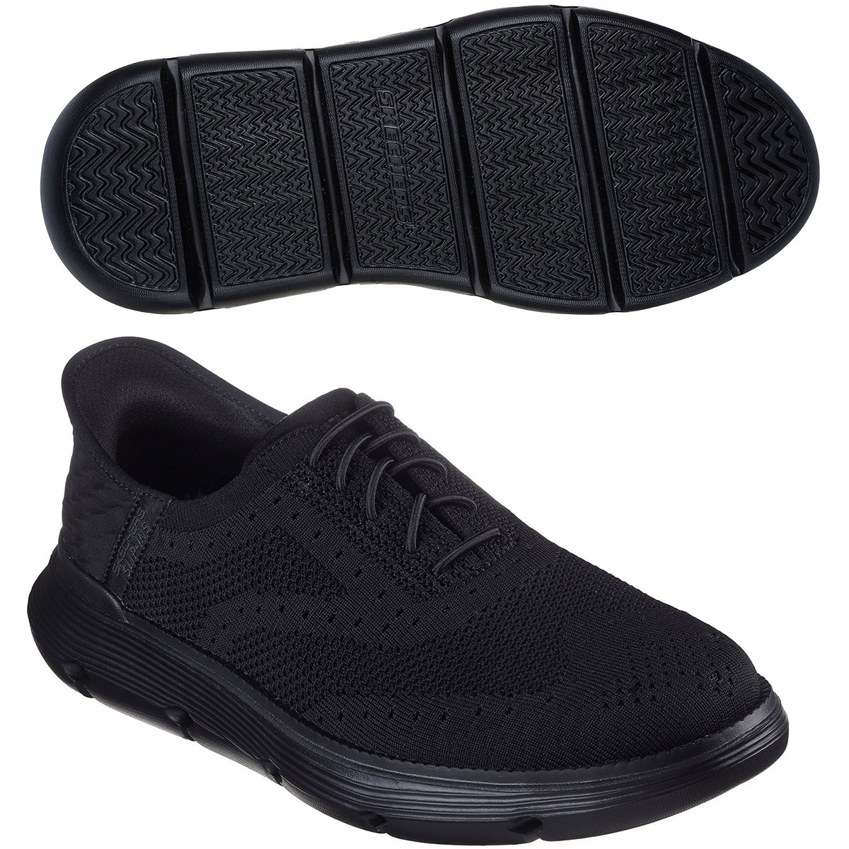 �X�P�b�`���[�Y SKECHERS �K���U-�p���} �V���[�Y �u���b�N �����Y