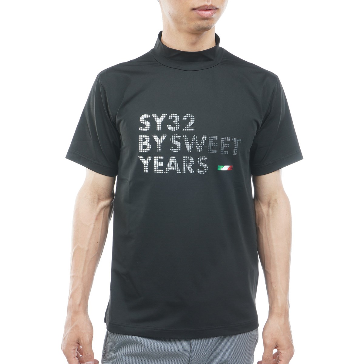 sy32 ゴルフウェア メンズ モックネック 半袖」の人気商品一覧・価格