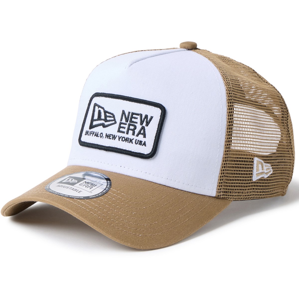 [2026�N���f��] �j���[�G�� NEW ERA 940AFTR �X�N�G�A�p�b�` �L���b�v �z���C�g�^�J�[�L �S���t�E�F�A