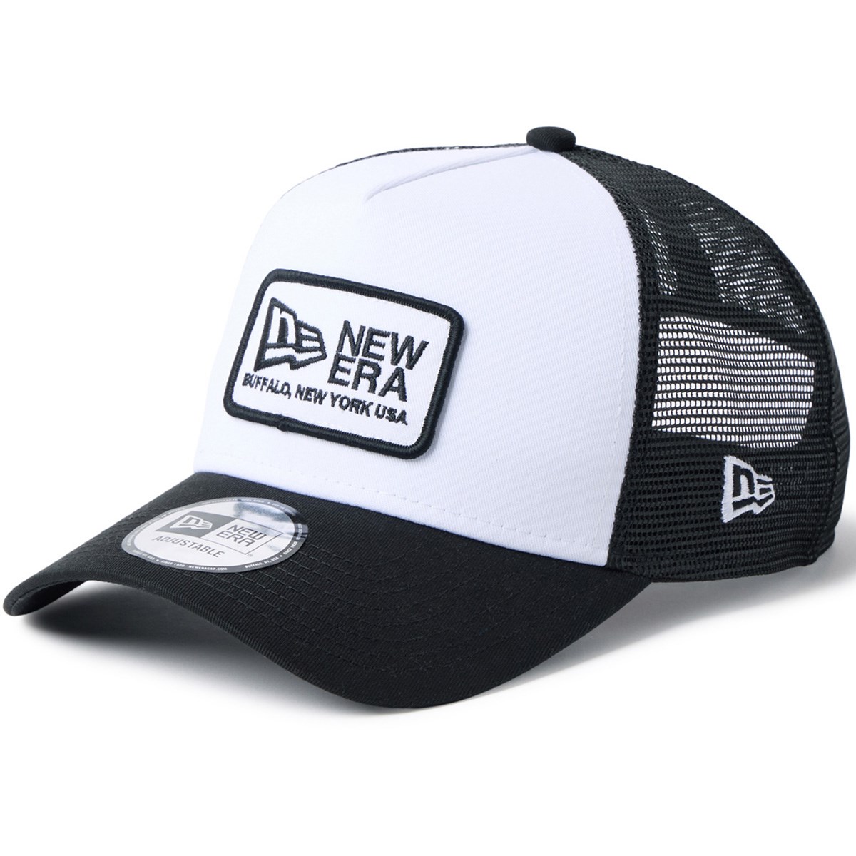 [2026�N���f��] �j���[�G�� NEW ERA 940AFTR �X�N�G�A�p�b�` �L���b�v �z���C�g�^�u���b�N �S���t�E�F�A