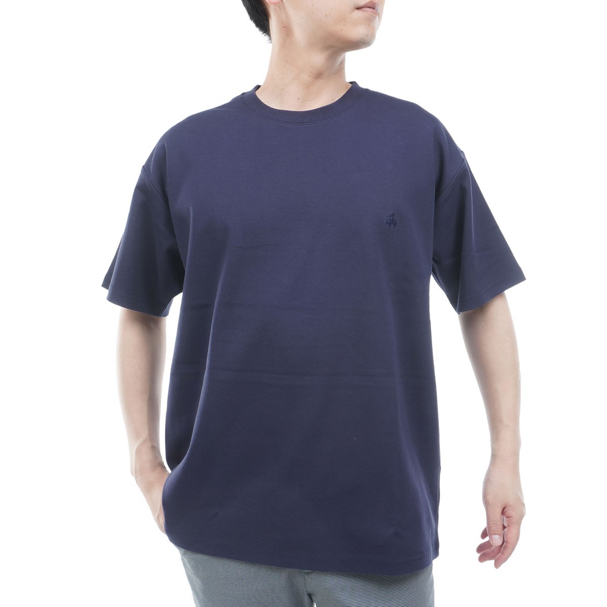 [2026�N�t�ă��f��] �u���b�N�X �u���U�[�Y Brooks Brothers �X���[�X �N���[�l�b�N ����T�V���c �l�C�r�[ �����Y