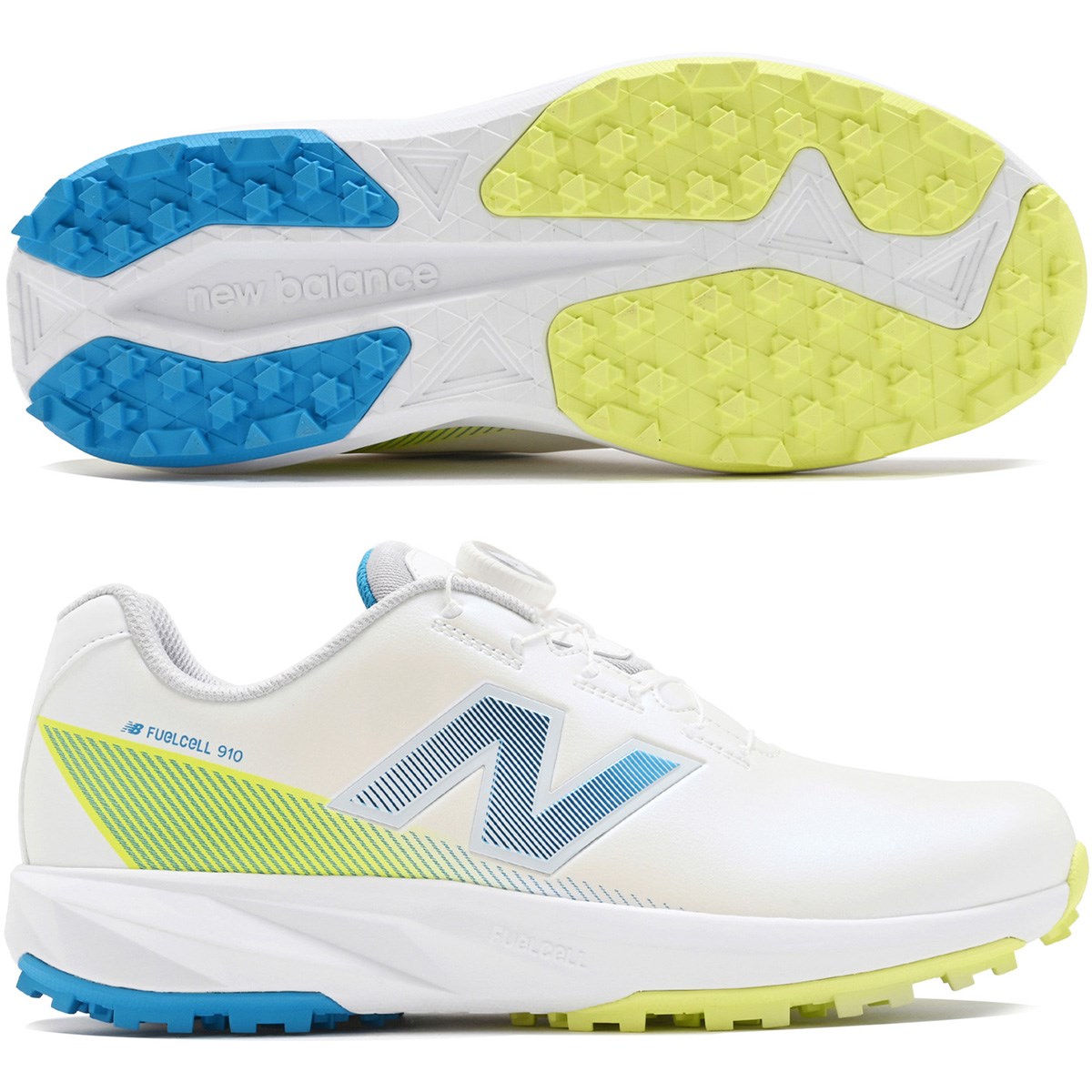 �j���[�o�����X New Balance �X�p�C�N���X FuelCell 910 v1 SL Boa@ �V���[�Y �z���C�g�^�u���[ �S���t