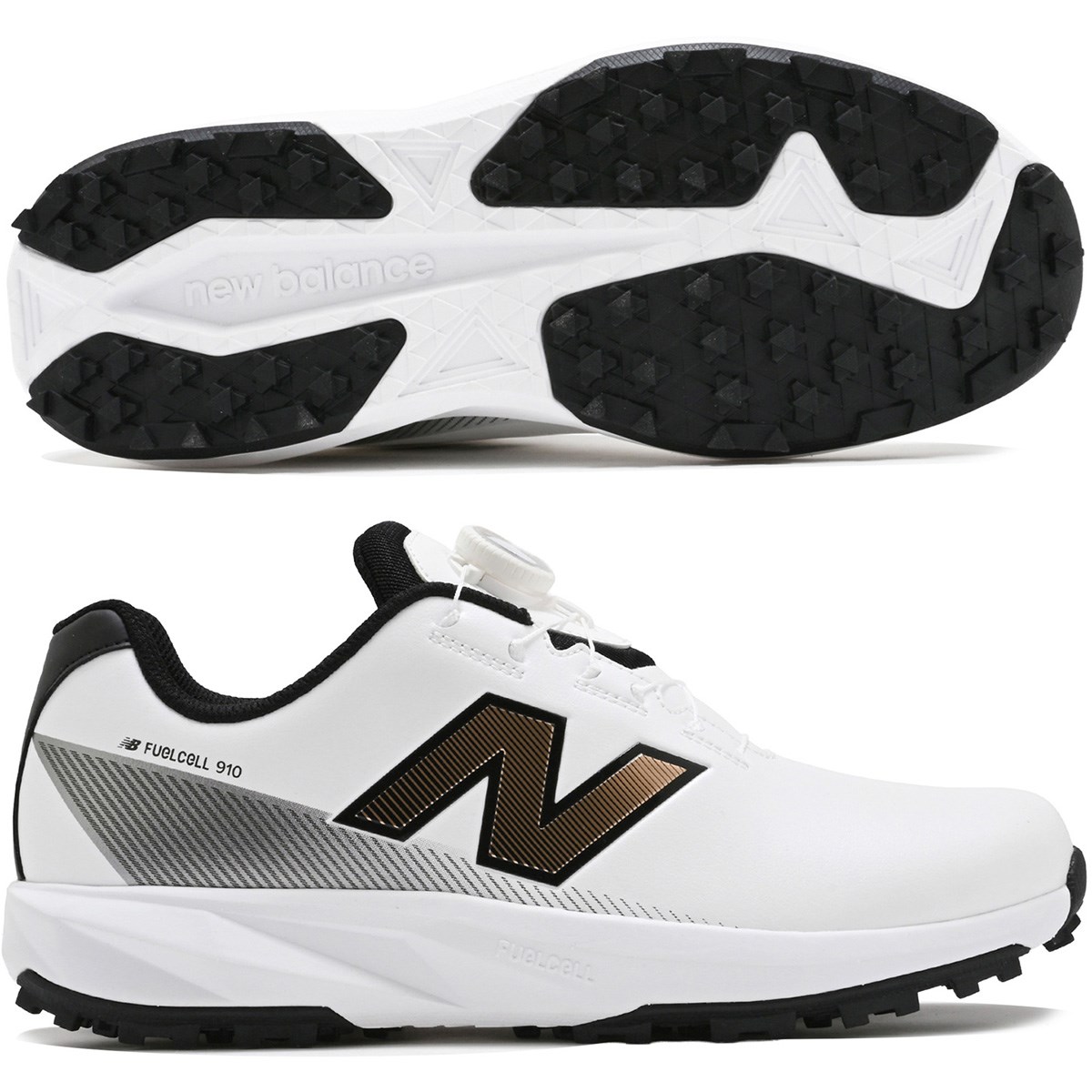 �j���[�o�����X New Balance �X�p�C�N���X FuelCell 910 v1 SL Boa@ �V���[�Y �z���C�g�^�u���b�N �S���t